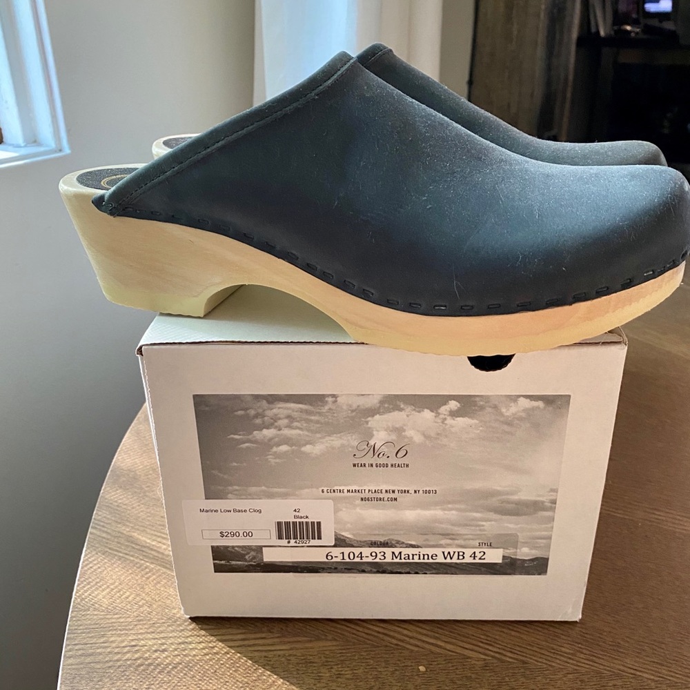 No.6 Marine low base clog